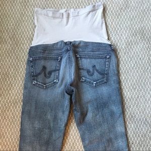AG maternity jeans 26 - light black denim